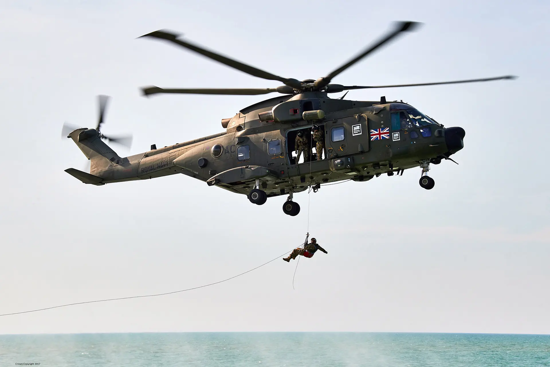 Royal Navy and Royal Marines train alongside partner naval forces Helicopter Defence