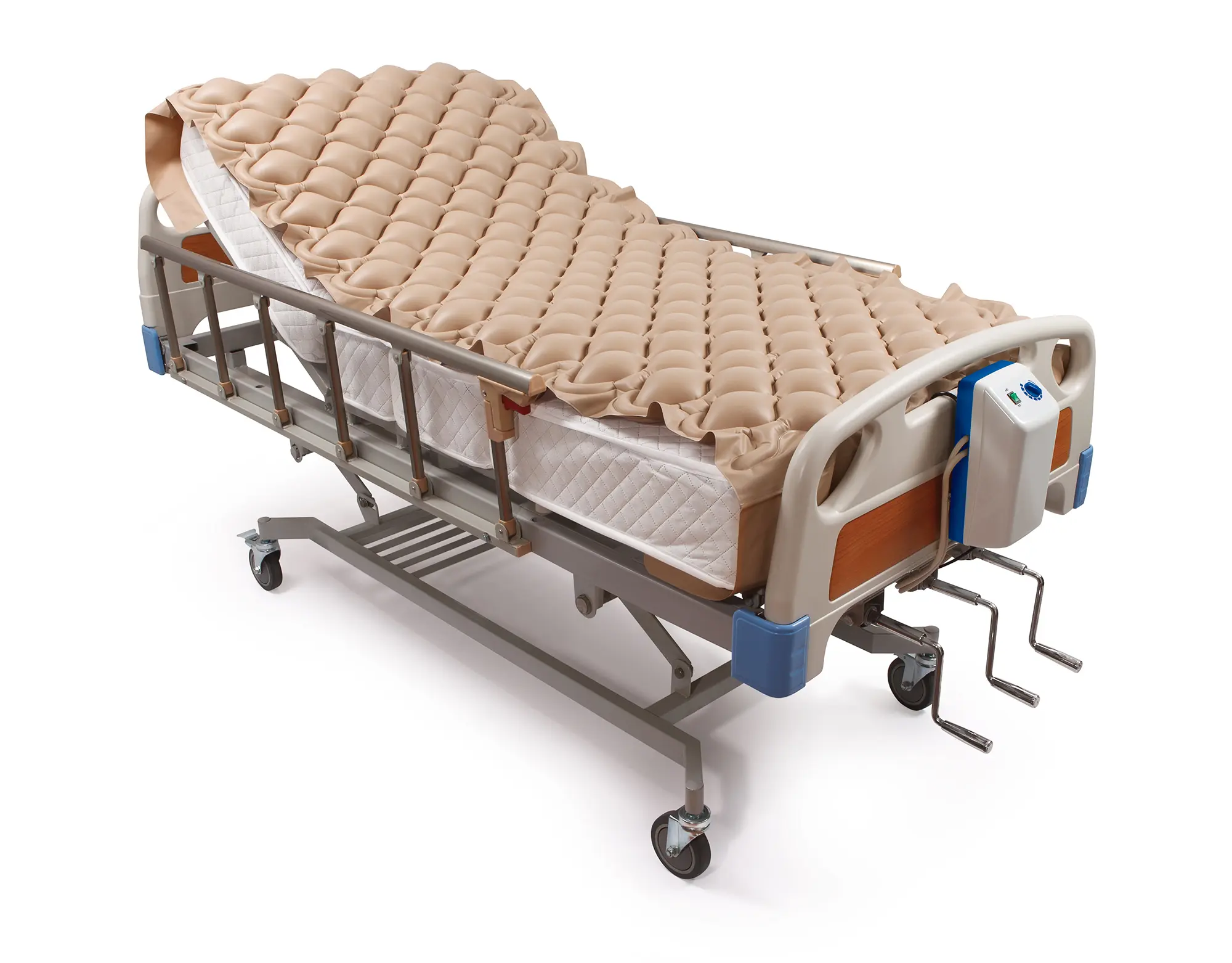 Hospital inflatable bed with pressure release pads Pressure redistribution mattresses