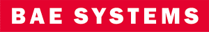 bae-systems BAE SYSTEMS logo in bold white letters on a red background, reflecting its accreditations.