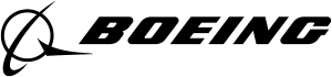 boeing Boeing logo with stylised aeroplane, bold black text, and Accreditations on a light background.
