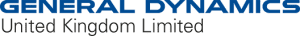 general-dynamics-uk General Dynamics United Kingdom Limited logo with blue and black text on a white background.
